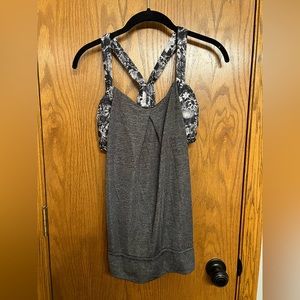 Lulemon Cinch Tank Top w/ Built In Sports Bra